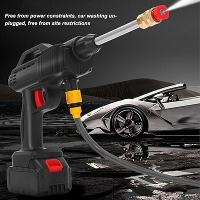 KINGFORU K1-New-King-CAR GUN__1 BATRI Pressure Washer