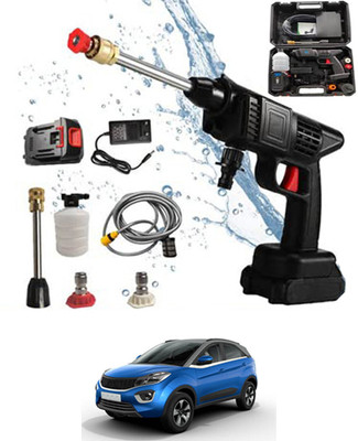 ZIKWOR 24V/5 Meter Hose/Portable Water Pressure Gun(Car/Home)-195 Pressure Washer