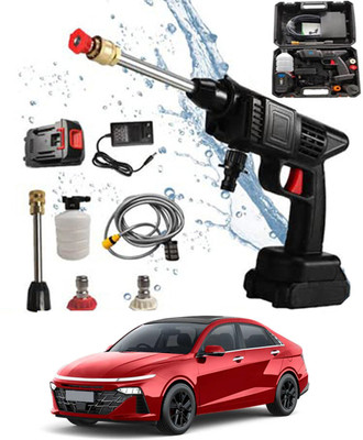 Mvikk 24V/5 Meter Hose/Portable Water Pressure Gun(Car/Home)-296 Pressure Washer
