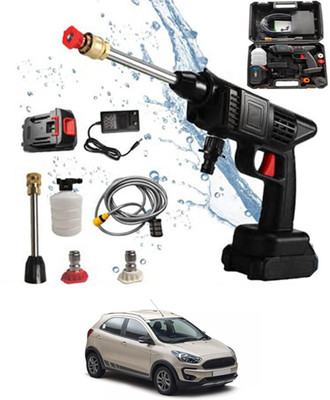KINGFORU 24V/5 Meter Hose/Portable Water Pressure Gun(Car/Home)-112 Pressure Washer