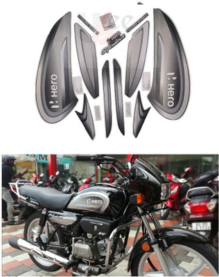 Ubee Sticker & Decal for Bike(Black)