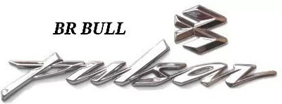 BR BULL Emblem for Bike(Silver)