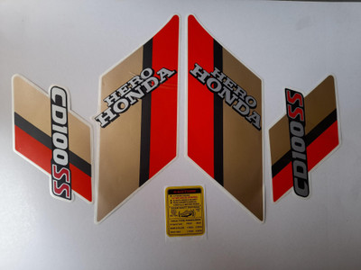 Ultimate Vision Sticker & Decal for Bike(Multicolor)