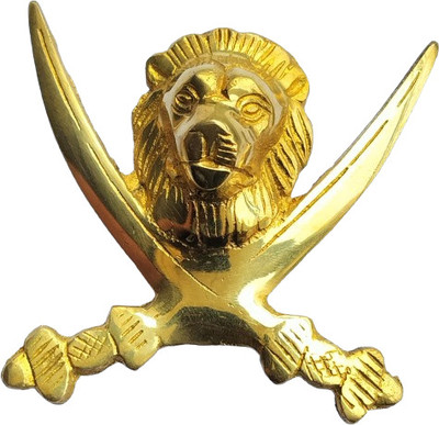 CapeShoppers Emblem for Car & Bike(Gold)