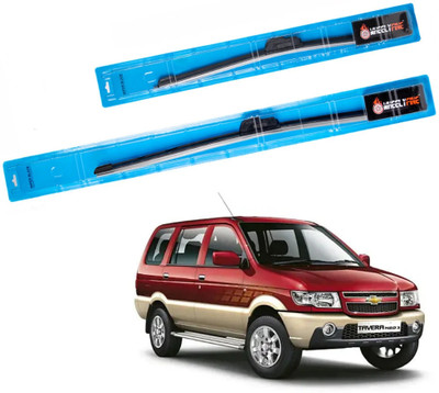 wheelyfine Frameless Windshield Wiper(55 cm, Passenger And Driver Side Wipers)