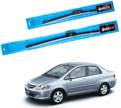 wheelyfine Frameless Windshield Wiper(55 cm, Passenger And Driver Side Wipers, Pack of: 2)