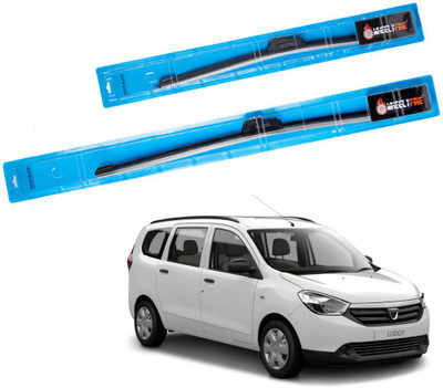 wheelyfine Frameless Windshield Wiper(55 cm, Passenger And Driver Side Wipers, Pack of: 2)