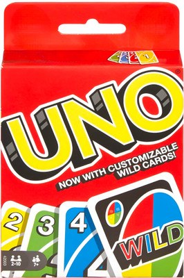 WOYR UNO Playing Card Game|112 UNO Card Game(Red)
