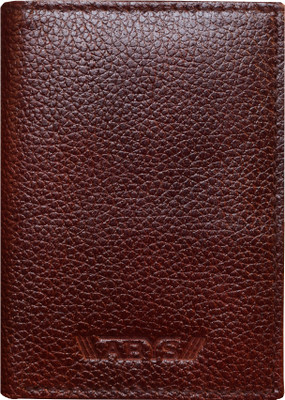 ABYS Genuine Leather Credit Debit Wallet Card Holder 7 Card Holder(Set of 1, Brown)