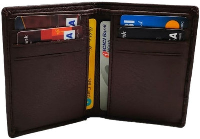 Raze Gaze 4 Card Holder(Set of 1, Brown)