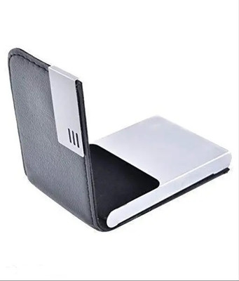 Wildemart 15 Card Holder(Set of 1, Black, Silver)