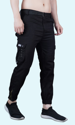 White leapard Men Cargos