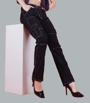 METRONAUT Slim Women Black Jeans