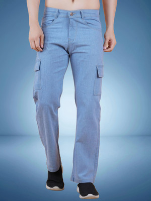 BLUESETTE Loose Fit Men Light Blue Jeans