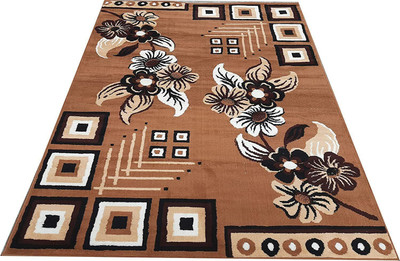 ALAMRUGS 152 cm  X 237 cm Acrylic Carpet(Rectangle, Brown)