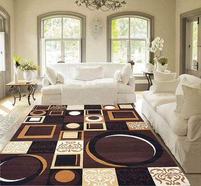 Sana Carpet Multicolor Silk Carpet(5 ft,  X 7 ft, Rectangle)