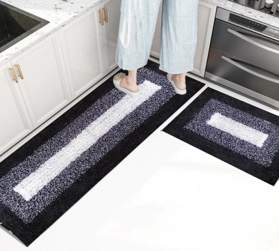 ROUSN Multicolor Cotton Carpet(40 cm,  X 120 cm, Rectangle)