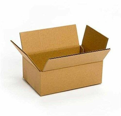 MM WILL CARE Corrugated Cardboard 3 Ply Corrugated Box Size6X4X1.5 Inch| Packaging Boxes for Moving/Storage Packaging Box(Pack of 50 Brown)