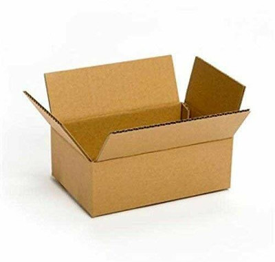 MM WILL CARE Corrugated Cardboard Packaging Box(Pack of 100 Brown)