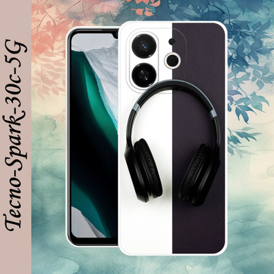 JAIKARA Back Cover for Tecno Spark 30c 5G(Multicolor, Dual Protection, Silicon, Pack of: 1)