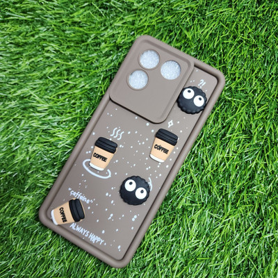 Seetu Back Cover for Vivo T2 Pro 5G /iQOO Z7 Pro(Brown)
