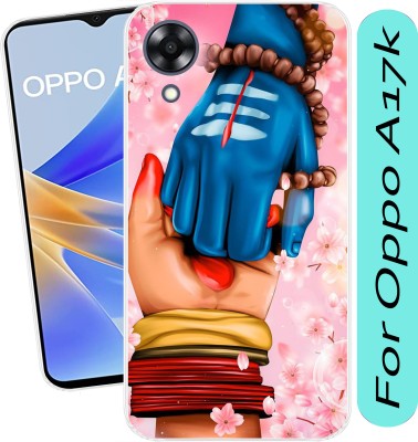 SmartGoldista Back Cover for Oppo A17k(Multicolor, Flexible, Silicon, Pack of: 1)