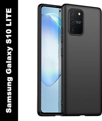 XOVO Back Cover for SAMSUNG Galaxy S10 Lite(Black, Dual Protection, Silicon, Pack of: 1)