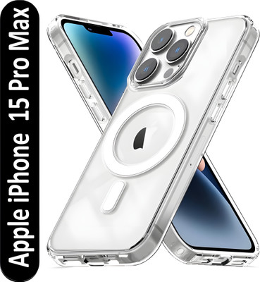 HimCase Back Cover for Apple iPhone 15 Pro Max(Transparent, Dual Protection, Pack of: 1)