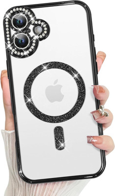 GIRIND Back Cover for iPhone 16(Black, Magsafe, Pack of: 1)