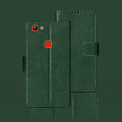 Kalua Mall Flip Cover for VIVO V7 Plus(Green, Magnetic Case, Pack of: 1)