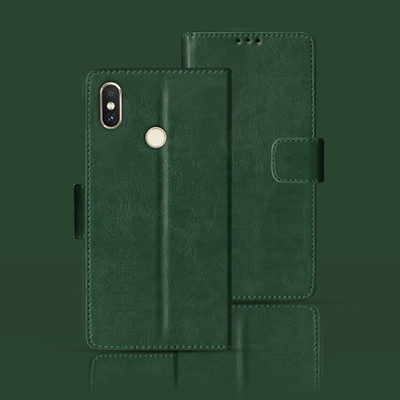 Kalua Mall Flip Cover for Mi Redmi Note 5 Pro(Green, Pack of: 1)