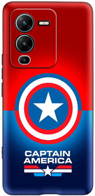 7printzone Back Cover for VIVO V25 PRO(Multicolor, Flexible, Silicon)