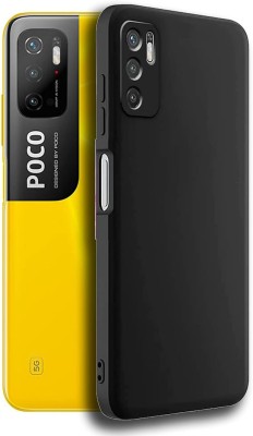 Highderabad Tech Back Cover for Poco M3 Pro(Black, Pack of: 1)