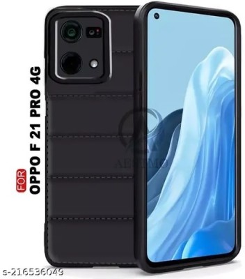 B Super Shop Back Cover for Oppo F21 Pro 4G(Black)