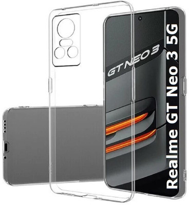 GodKuber Back Cover for Realme GT Neo 3 - 0111high qualitiy transparent mobile back cover(Transparent, Grip Case, Silicon, Pack of: 1)