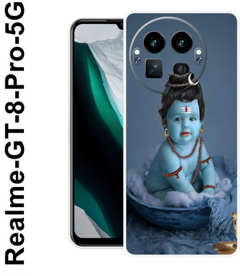 MOBIFLY Back Cover for Realme GT 8 Pro 5G, Little, Shiv, Bhoenath, Cute, Baby, 1(Blue, Flexible, Pack of: 1)