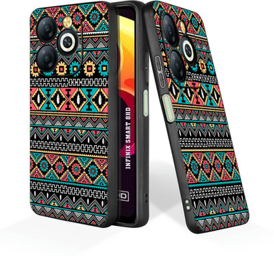 FeelWhiz Back Cover for Infinix Smart 8 Hd, Tecno Spark GO 2024, Tecno Spark 20C, Tecno Pop 8(Black)