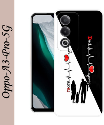 JAIKARA Back Cover for Oppo A3 Pro 5G(Multicolor, Dual Protection, Silicon, Pack of: 1)