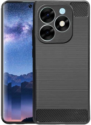 Fastship Back Cover for Itel S681L / Itel_S23 Plus(Black, Cases with Holder, Silicon, Pack of: 1)
