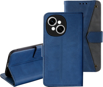 Autofocus Back Cover for Tecno Spark GO 1(Blue, Magnetic Case, Pack of: 1)