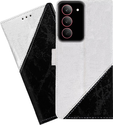 GLOBAL NOMAD Back Cover for RealMe 14x 5G(White, Black, Dual Protection, Pack of: 1)