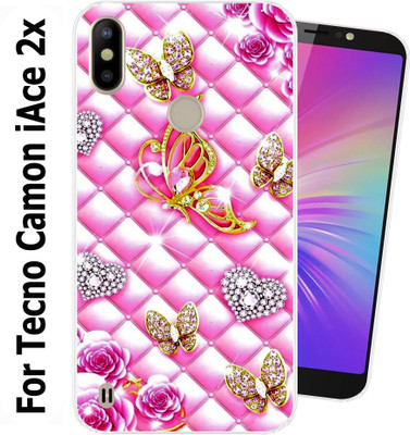 Unitrend Back Cover for Tecno Camon iAce 2x(Transparent, Flexible, Silicon, Pack of: 1)