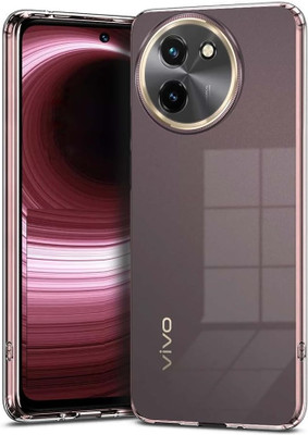 Fastship Back Cover for Vivo V2338 / T3x 5G(Transparent, Matte Finish, Silicon, Pack of: 1)