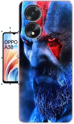 Burdak Back Cover for Oppo A38 4G Back cover 3111(Multicolor, Hard Case, Silicon, Pack of: 1)