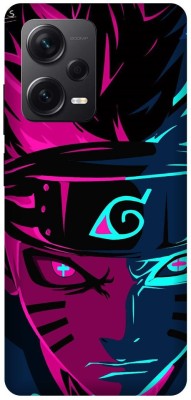 JUGGA Back Cover for REDMI Note 12 Pro PLUS 5G, NARUTO, SHIPPUDEN, ANIME, NEON(Purple, Hard Case, Pack of: 1)