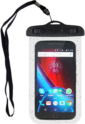 WebMedia Pouch for Mobile, wallete, iOS, Android(Transparent, Waterproof, Pack of: 1)