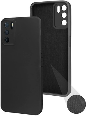 Krish Tech Back Cover for Oppo A16(Black, Shock Proof, Pack of: 1)