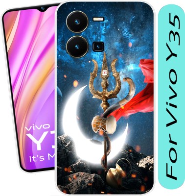 Cooltrend Back Cover for Vivo Y35(Multicolor, Flexible, Silicon, Pack of: 1)