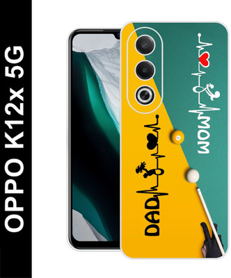 Ashini Back Cover for Oppo K12X 5G(Multicolor, Dual Protection, Silicon, Pack of: 1)