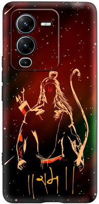 7printzone Back Cover for VIVO V25 PRO(Multicolor, Flexible, Silicon)